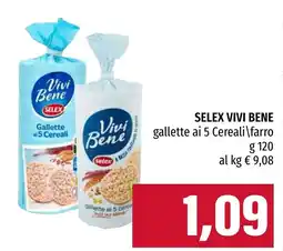 Emi Market SELEX VIVI BENE gallette ai 5 Cereali offerta