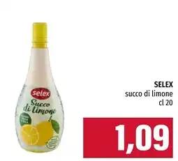 Emi Market Selex succo di limone offerta