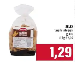 Emi Market Selex taralli integrali offerta