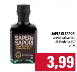 Emi Market Saper di sapori Aceto Balsamico di Modena IGP offerta