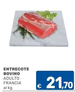ARCA C+C cash and carry Entrecote bovino adulto Francia offerta