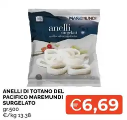 Mercatò Big Anelli di totano del Pacifico Maremundi offerta