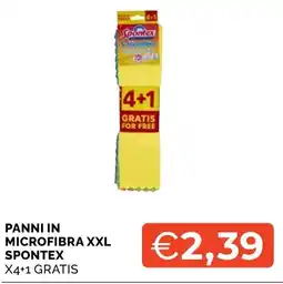 Mercatò Big Panni in microfibra xxl spontex offerta