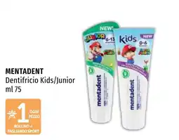 Emi Market Dentifricio Kids/Junior Mentadent offerta