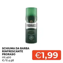 Mercatò Big Schiuma da barba rinfrescante Proraso offerta