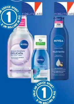 Mercatò Big Nivea Acqua Micellare Delicata offerta