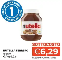 Mercatò Big Nutella Ferrero offerta