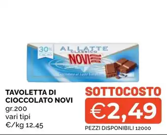 Mercatò Big Tavoletta di cioccolato Novi offerta