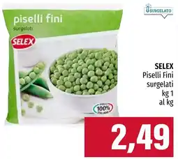 Emi Market SELEX Piselli Fini surgelati offerta