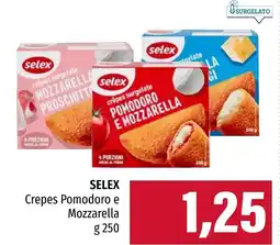 Emi Market SELEX Crepes Pomodoro e Mozzarella offerta