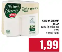 Emi Market Carta igienica eco Natura Chiama SELEX offerta