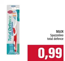 Emi Market SELEX Spazzolino total defence offerta