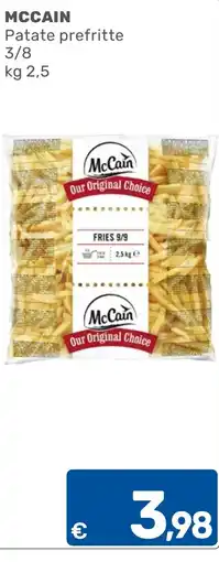 ARCA C+C cash and carry McCain Patate prefritte offerta
