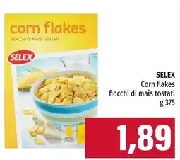 Emi Market SELEX Corn flakes fiocchi di mais tostati offerta