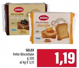 Emi Market Selex Fette Biscottate offerta