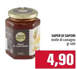 Emi Market Saper di Sapori miele di castagno offerta