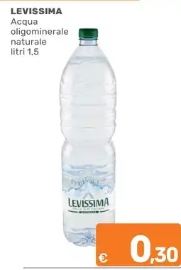 ARCA C+C cash and carry Acqua oligominerale naturale Levissima offerta