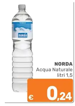 ARCA C+C cash and carry NORDA Acqua Naturale offerta