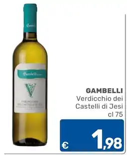 ARCA C+C cash and carry Gambelli Verdicchio dei Castelli di Jesi offerta