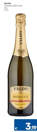 ARCA C+C cash and carry Valdo Prosecco DOC extra dry offerta