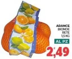 Eté Arance bionde offerta