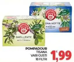 Eté Pompadour tisana vari gusti offerta
