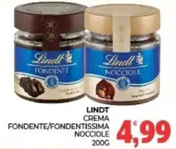 Eté Lindt crema fondente/nocciole offerta