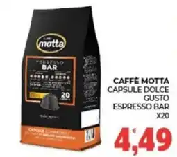 Eté Caffè Motta Capsule Dolce Gusto Espresso Bar offerta