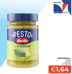 Mercatò Big Pesto Barilla alla Genovese offerta