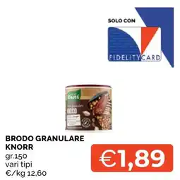 Mercatò Big Brodo granulare Knorr offerta