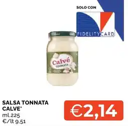 Mercatò Big Salsa tonnata Calvé offerta