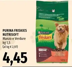 Emi Market Purina Friskies Nutrisoft Manzo e Verdure offerta