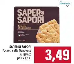 Emi Market Saper di sapori Focaccia alla Genovese offerta