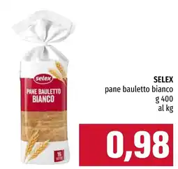 Emi Market Selex pane bauletto bianco offerta