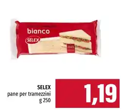 Emi Market pane per tramezzini SELEX offerta