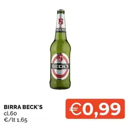 Mercatò Local Birra Beck's offerta