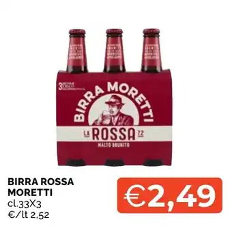 Birra Rossa Moretti