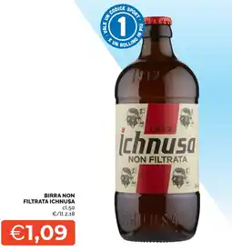 Mercatò Big Birra non filtrata Ichnusa offerta