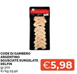 Mercatò Big Code di gambero argentino delfin offerta