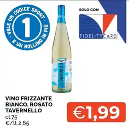 Mercatò Big Vino frizzante bianco, rosato Tavernello offerta