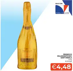 Mercatò Big Prosecco Millesimato Doc Sant'Orsola offerta