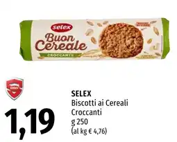 Emi Market SELEX Biscotti ai Cereali Croccanti offerta