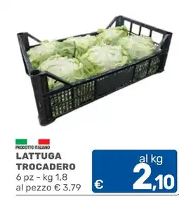 ARCA C+C cash and carry Lattuga Trocadero offerta
