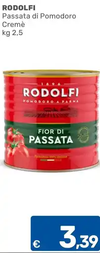 ARCA C+C cash and carry Rodolfi passata di pomodoro cremè offerta