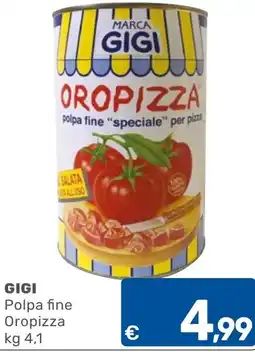 ARCA C+C cash and carry GIGI Polpa fine Oropizza offerta