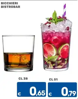 ARCA C+C cash and carry Bicchieri Bistrobar offerta