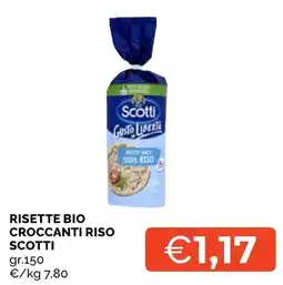 Mercatò Local Risette bio croccanti riso Scotti offerta
