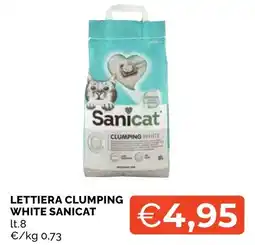 Mercatò Local Lettiera clumping white Sanicat offerta