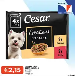 Mercatò Local Cesar Creations en salsa offerta