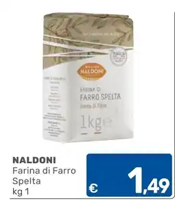 ARCA C+C cash and carry Naldoni Farina di Farro Spelta offerta